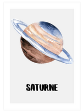Saturne - Art Print